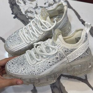 Steve Madden Rhinestone Sneakers
